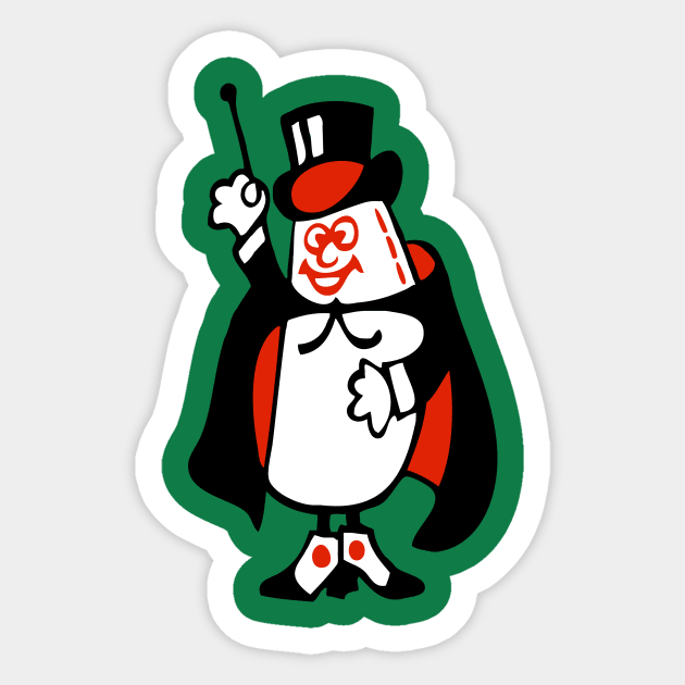 Fruit Pie the Magician (Red) Sticker by thighmaster